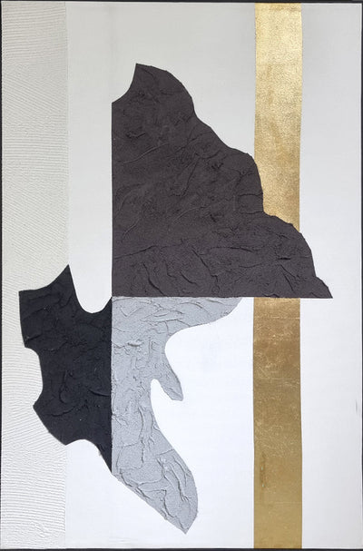 Gilded Harmony (Graphite) Painted Originals