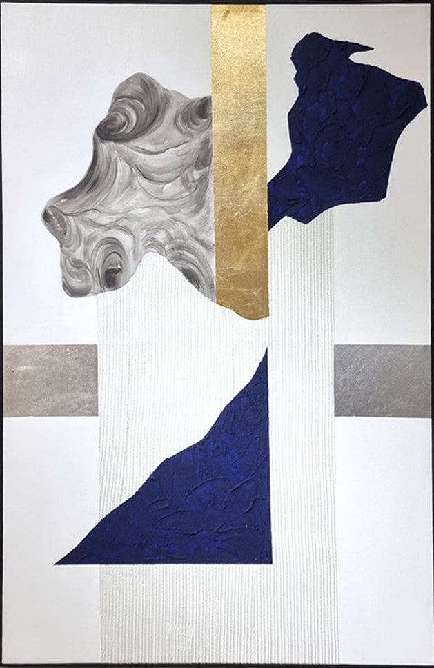 Gilded Harmony (Azure) Painted Originals