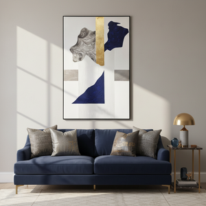 Gilded Harmony (Azure) Painted Originals