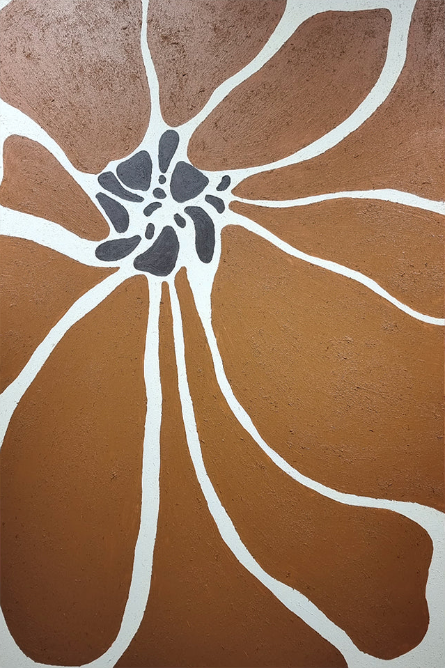 Terracotta Bloom Painted Originals