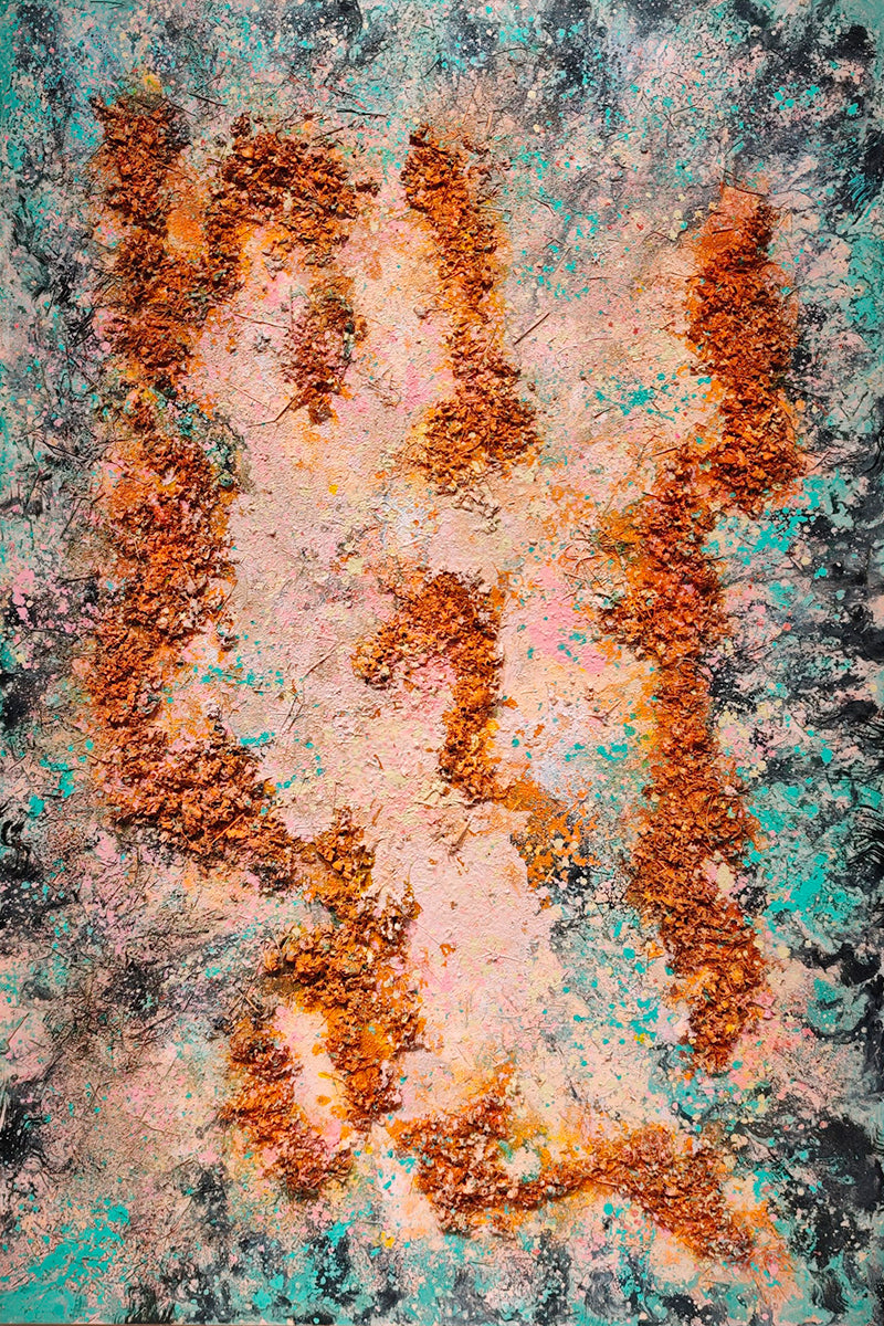 Weathered Imprint Painted Originals