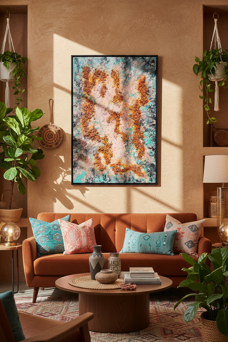 Weathered Imprint Painted Originals