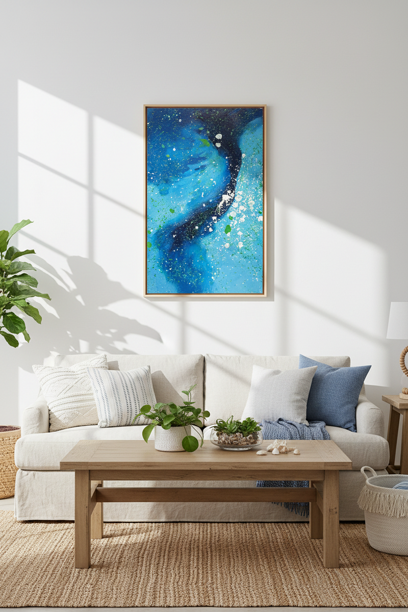 Ocean Drift Painted Originals