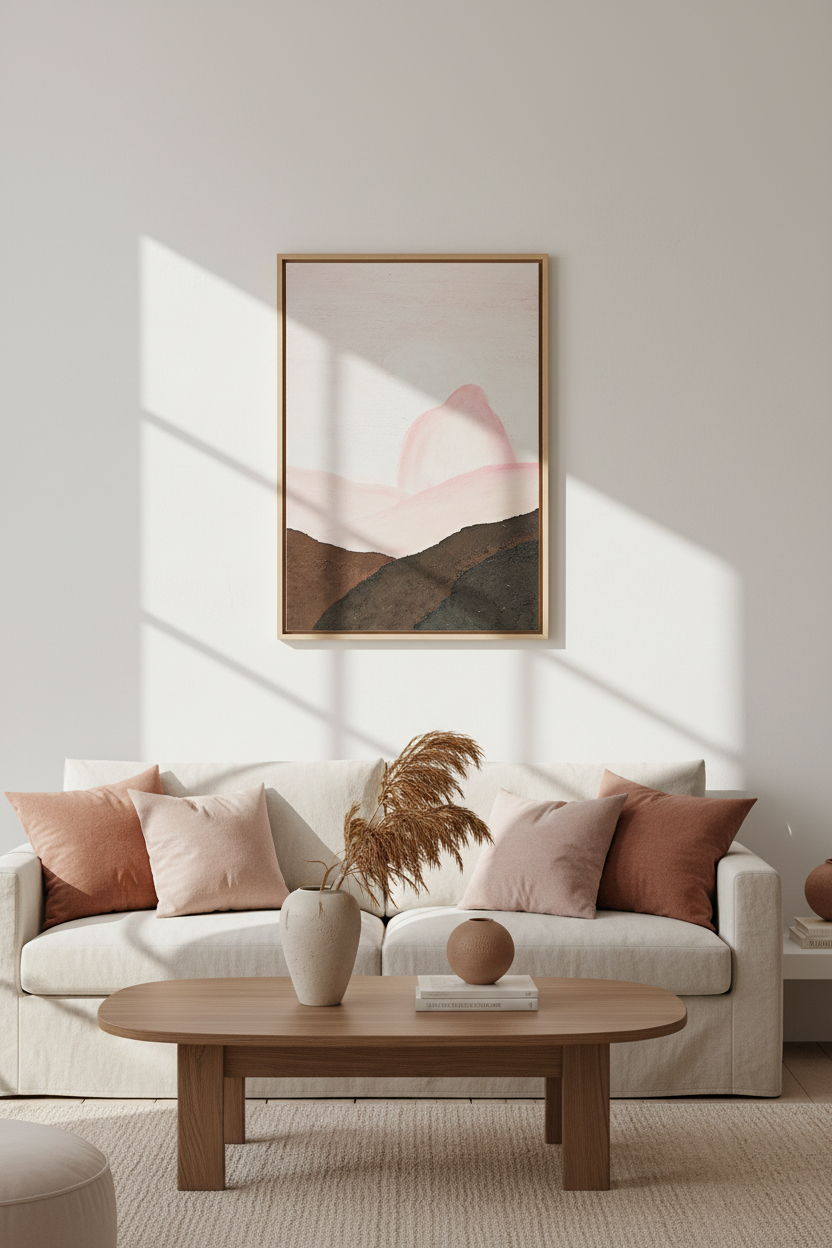 Blush Horizon Painted Originals