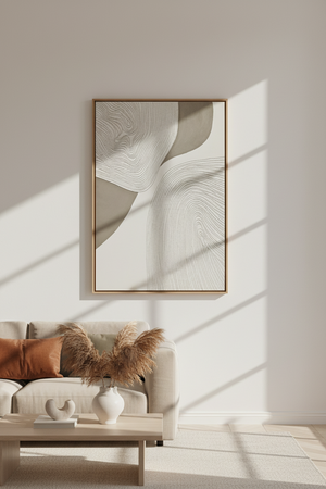 Flowing Contours Painted Originals