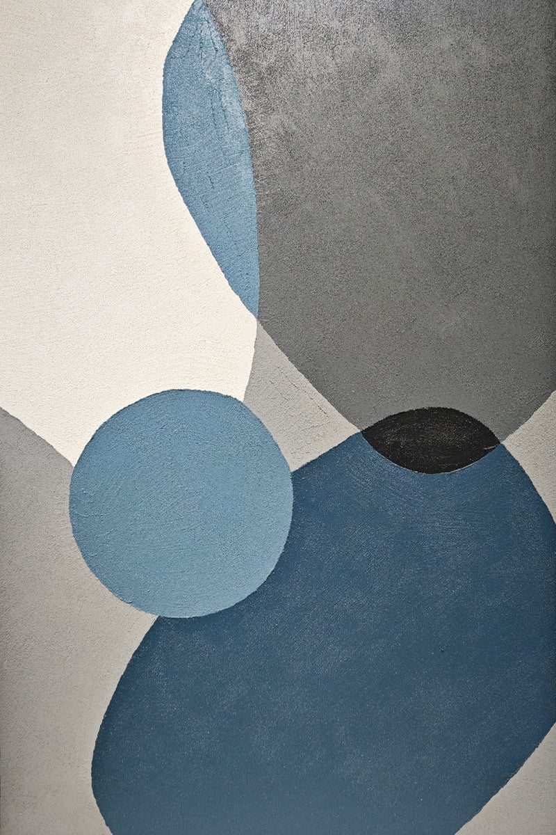 Blue Intervals Painted Originals