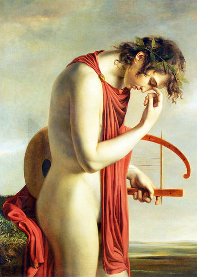 The Death of Hyacinthus (1801) by Jean Broc Art Print