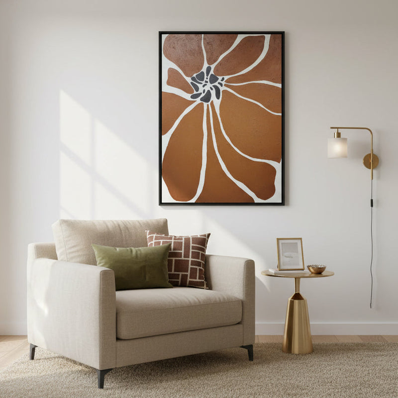 Terracotta Bloom Painted Originals