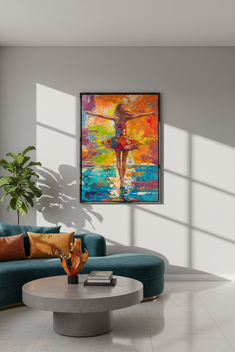 Chromatic Joy Art Print