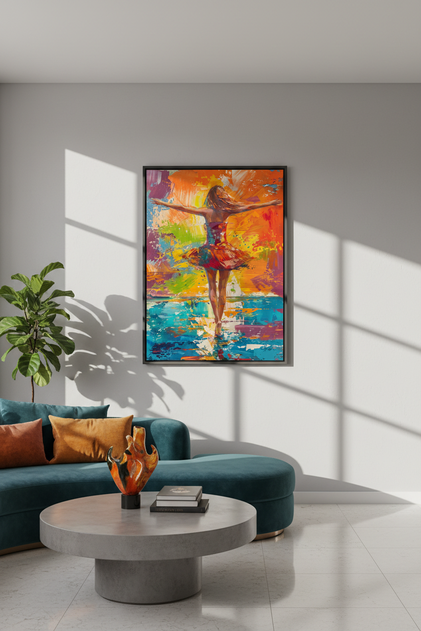 Chromatic Joy Art Print