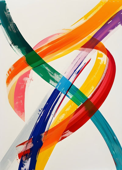 Chromatic Flow Art Print