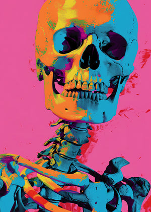 Electric Bones Art Print