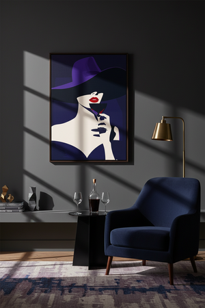 Midnight Allure Art Print