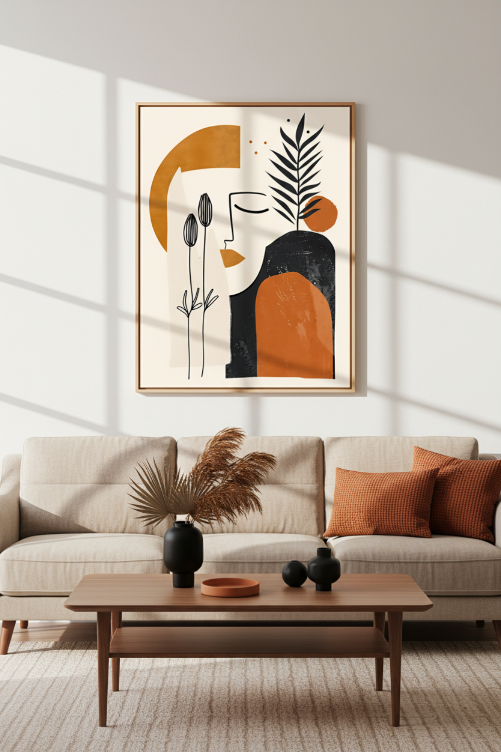 Modern Muse Feminine No 1 Art Print