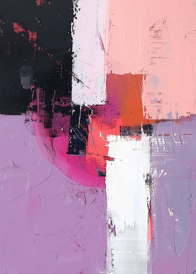 Violet Tension Art Print