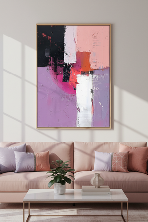 Violet Tension Art Print